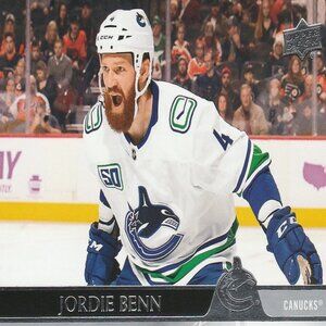 Jordie Benn - 2020/2021 Upper Deck Series 2 Hockey Card